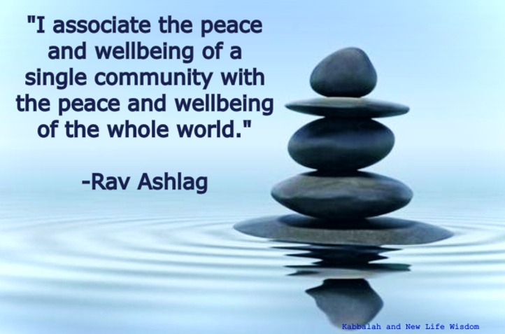 Rav Ashlag – On World Peace