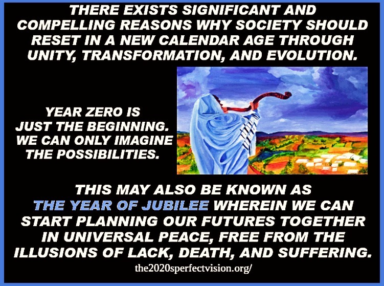 Year Zero, Year of Jubilee, and Gathering of The Consensus – A New Earth Age