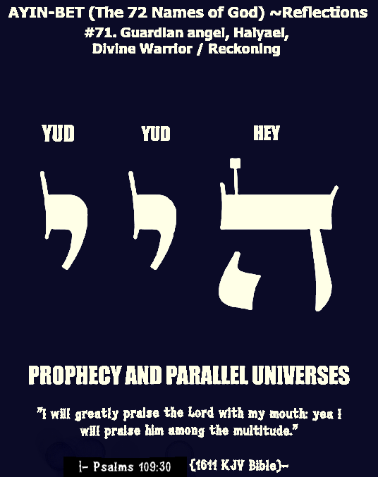 The 72 Names of the Most High #71. PROPHECY AND PARALLEL UNIVERSES – Looking without Seeing – Kabbalah and New Life Wisdom