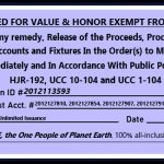 accepted for value hel