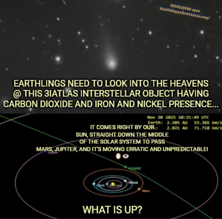 What's up with 3iAtlas? This guys...